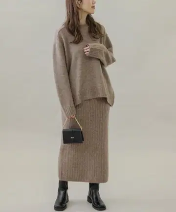 URBAN RESEARCH SonnyLabel 스커트 니트 셋업