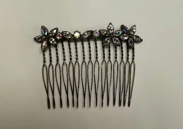 레인 클로드 헤어콤 꽃 클리어