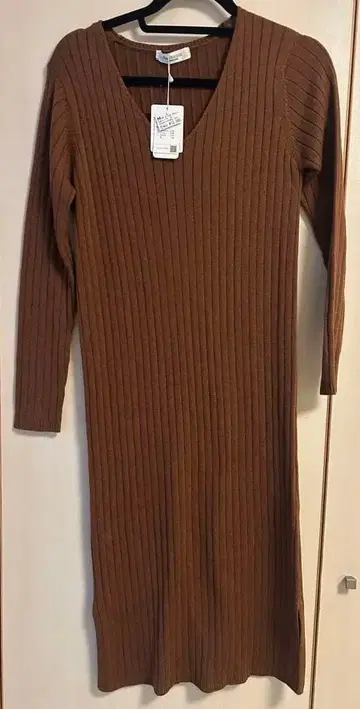 리브 브라운 원피스 F 사이즈