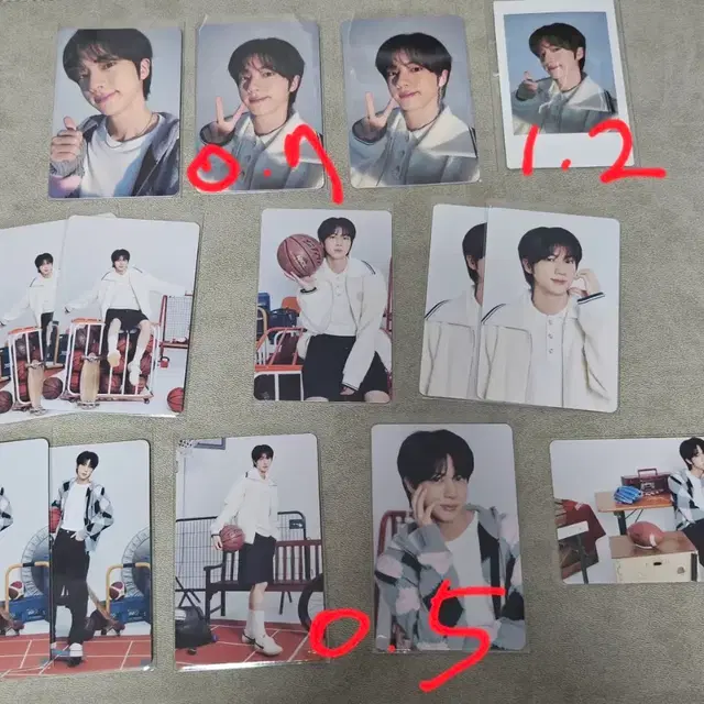 bts 방탄 석진 런 석진 투어 재팬 미니포카 인스턴트 포카