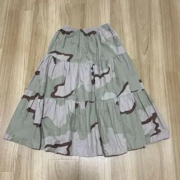 [ ENGINEERED GARMENTS ] 카모플라주 패턴 캉캉 스커트