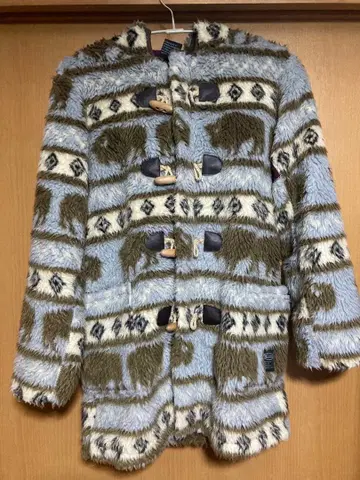 MANASTASH 플리스 더플 코트