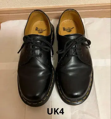 닥터 마틴 홀 슈즈 블랙 UK4 23cm