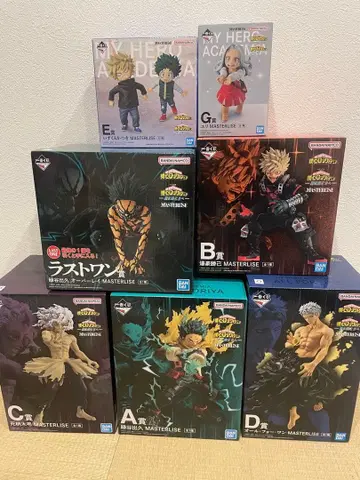 나의 히어로 아카데미아 제일복권 더 멀리 라스트 원 모음 세트