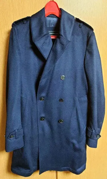 투모로우랜드 울 캐시미어 트렌치코트