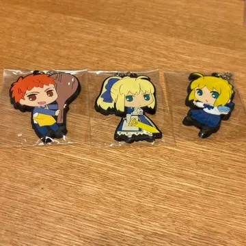 Fate ufotable 러버 스트랩 세이버 에미야 시로 세트
