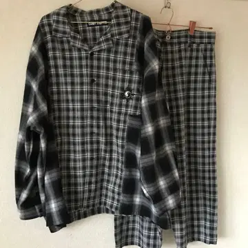 캔디 스트리퍼 체크 셋업