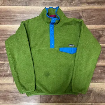 90s 파타고니아 신틸라 스냅t S 자메이카산 그린 꾀꼬리