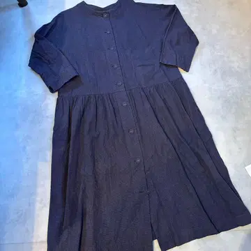 nop de nod 네이비 롱 원피스