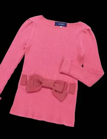 엠즈 그레이시 리본 통 니트 38 M 사이즈