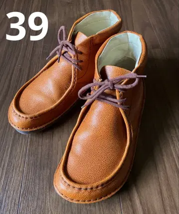 버켄스탁 39 25cm 내로우 좁은 폭 파사데나 하이 그레인 코냑