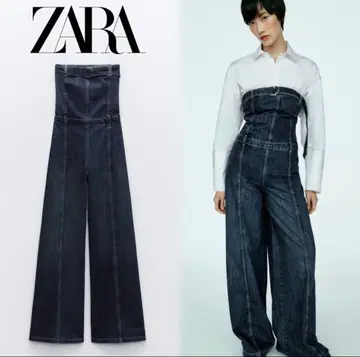 [ 새상품급 ] ZARA 데님 오버롤