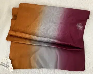 미사용품/성 Jin 원 린넨 아사하 패턴 고급 오비 장식 천