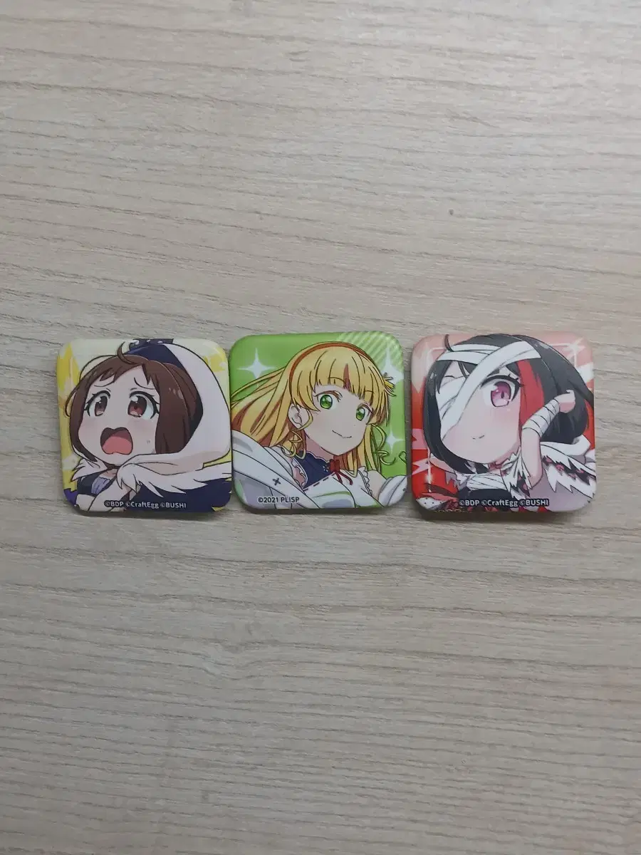 Bang Dream! Toyama Kasumi, Mitake Ran, Love Live! Superstar! Heanna Sumire Badge