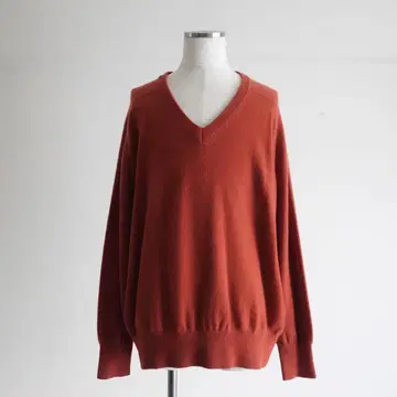 1990s TESTA VIERA 퓨어 캐시미어 V넥 니트 스웨터