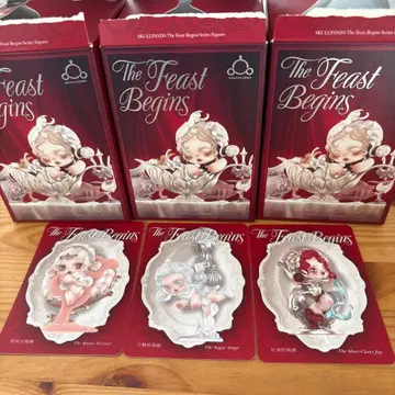 popmart 스컬 팬더 The Feast Begins 피규어 세트