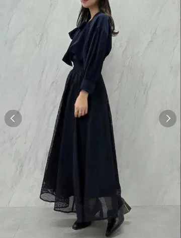 dazzlin 메쉬 레이스 도킹 원피스