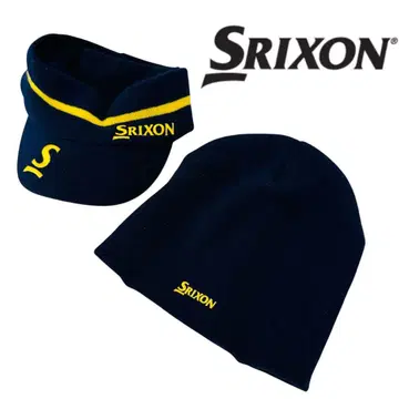 [ 새상품급 ] SRIXON 스릭슨 골프 니트 모자 선바이저 세트