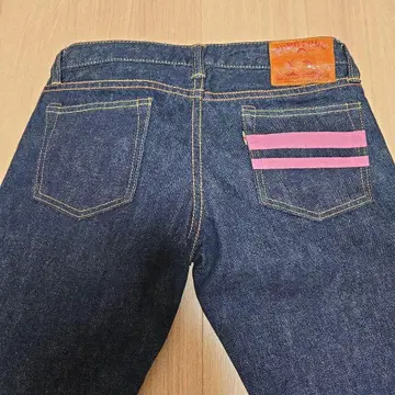 Momotaro Jeans 스트레이트 데님 다크 블루 W29