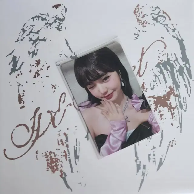 아이브 장원영 시크릿 Gasp! 버전 앨범 포카