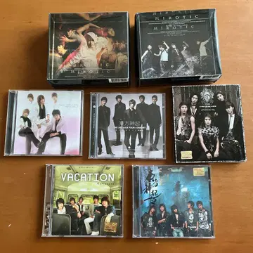 동방신기 한국판 CD 7매 세트