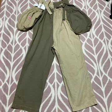 RODEO CROWNS 카키 베이지 오버롤 여성용