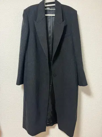 ZARA 그레이 체스터 코트 미사용 새상품
