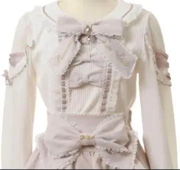 리즈리사 티아라 리본 블라우스