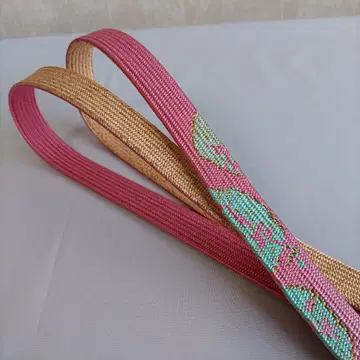 새상품 순수 실크 수공예 고려 허리띠