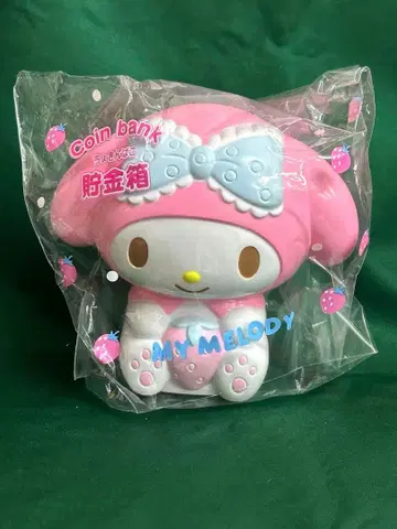 산리오 프렌드십 클럽 마이멜로디 저금통 미사용품