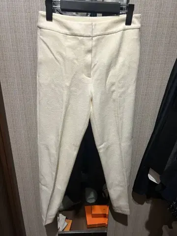 Theory 화이트 슬림핏 팬츠 00