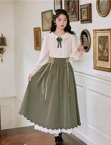 클래시컬 레트로 세퍼레이트 원피스
