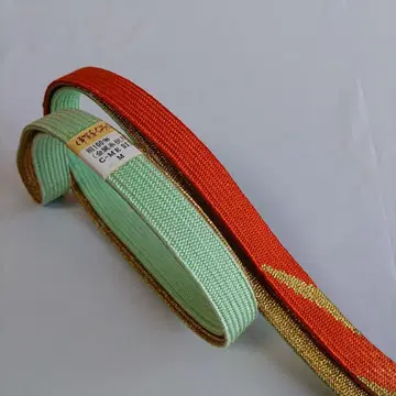 새상품 순수 실크 이가테구미 고려 허리띠