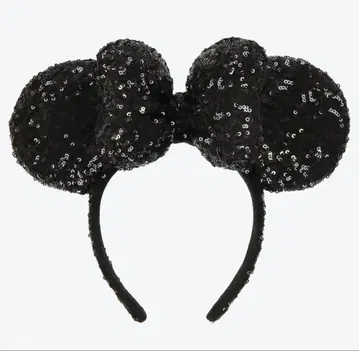 미키마우스 모양 스팽글 머리띠