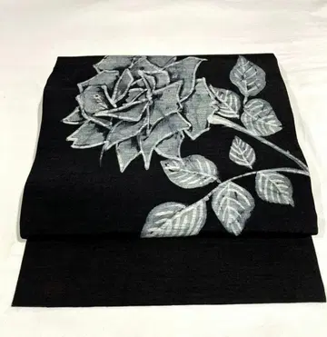 [ 연말연시 이벤트용 ] 순수 실크 장미 나고야 오비