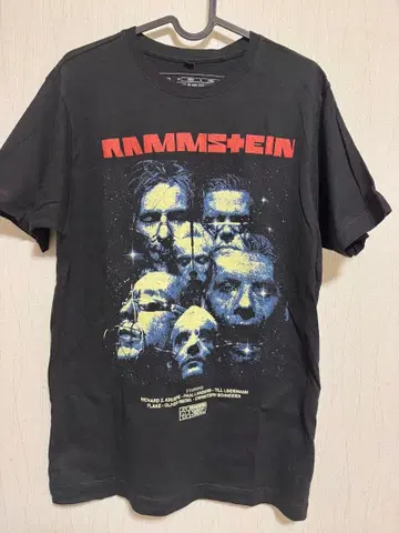 RAMMSTEIN T셔츠 S 사이즈