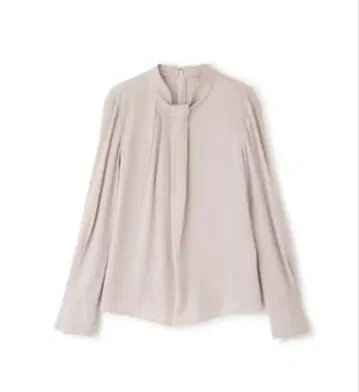 핑키앤다이안 턱 드레이프 블라우스 베이지 38