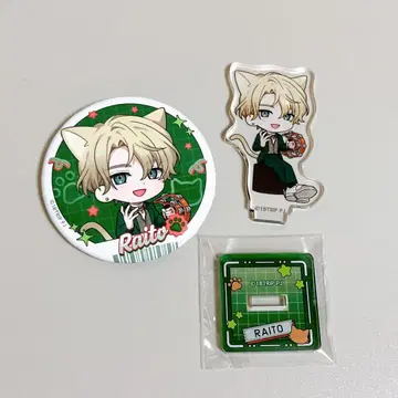 키타가타 라이토 에이트립 18TRIP 마네키네코 아크릴 스탠드 캔뱃지