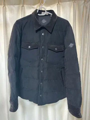 TCSS 블랙 다운 자켓