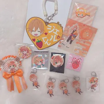 젤 스토푸리 묶음 판매 캔 배지 아크릴 키링 패스 케이스 앞머리 클립