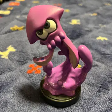 보라색 오징어 피규어 amiibo