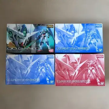 [미조립] RG 더블오크안타 건담 세븐소드 4점 세트