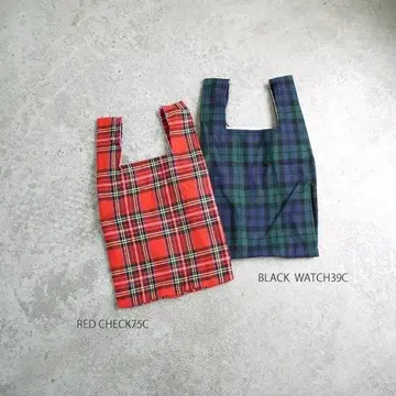 마스터앤코 울 체크 에코백