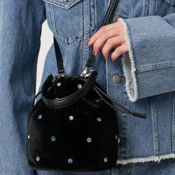 UNITED ARROWS 믹스 비쥬 숄더백