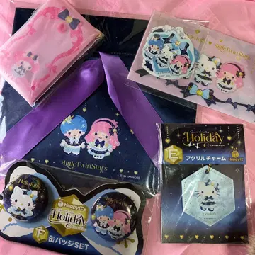 해피 복권 산리오 홀리데이 5종 세트