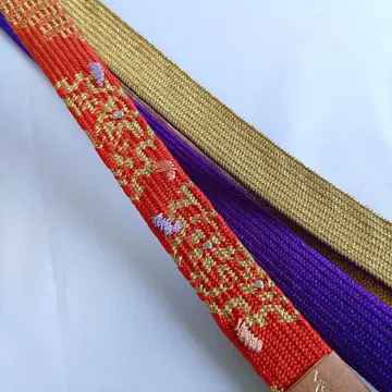 새상품 순수 실크 수제 허리띠