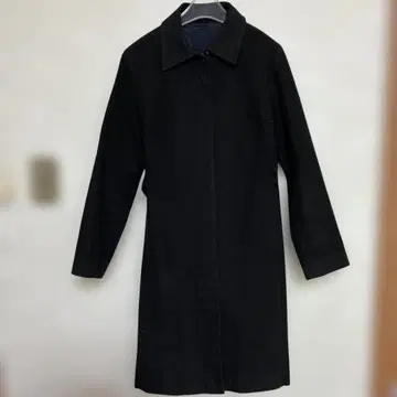 Acca 블랙 롱 코트 사이즈 F