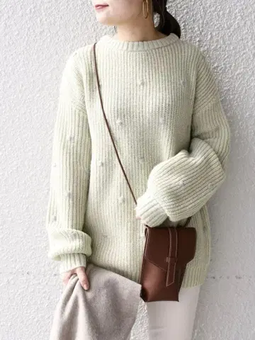 SHIPS 쉽스 도트 니트 풀오버 12,980엔