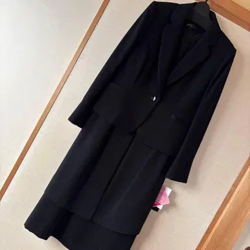 [새상품] 블랙 포멀 원피스 수트 3세트 9호 상복 관혼상제