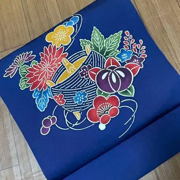 염색 오비 시오제 오비(약 27.3cm) 나고야 오비 평상복 기모노